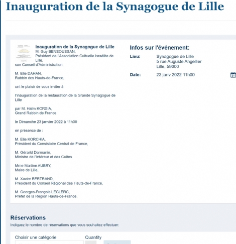 Urgent Information Importante Pour L Inauguration